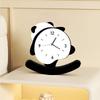 Panda Ornaments Light Luxury High End Home TV Cabinet Decoration Living Room Modern Office High End Sense Pendulum Clock Table Clock