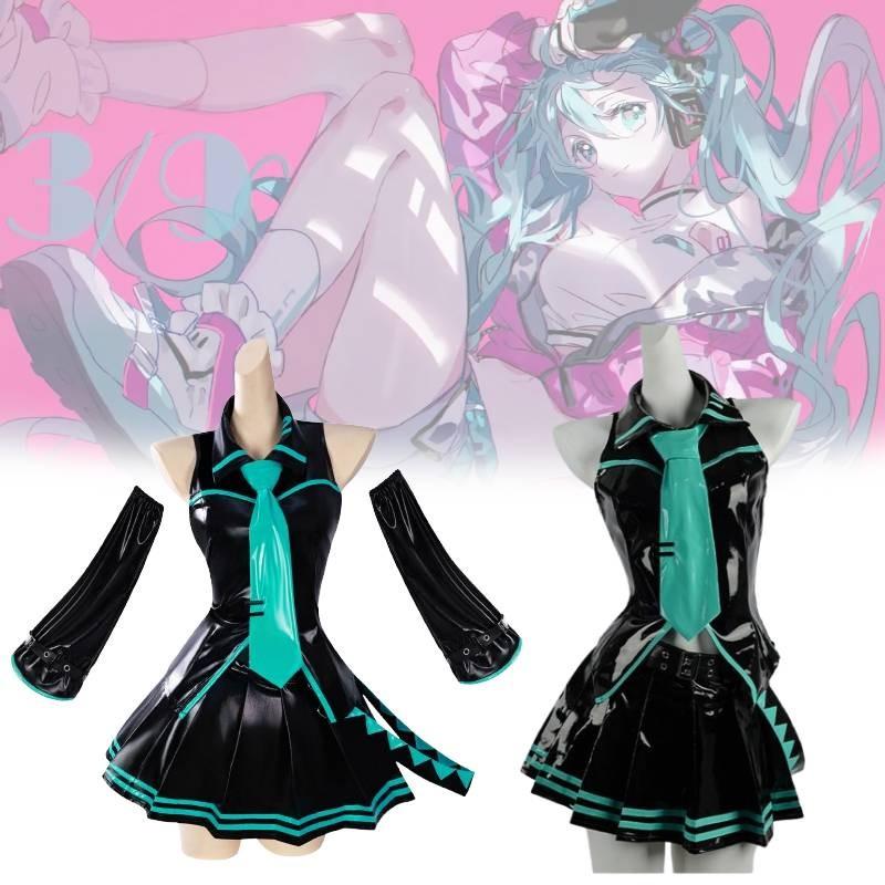 Game Theme Virtual Idol Costume For Cosplay Events In Polyester Material For Anime Lovers Characters Included)
