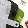 New A5 A6 Felt Shell Notebook Cloth Fabric Notebook Ring Binder Diary Notebook Paper Holder Portable Diary Stationery Gift