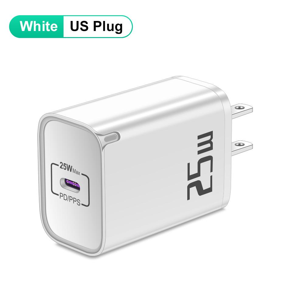20W PD Fast Charger for Mobile Phones - EU/US/UK Travel Plug Specifications