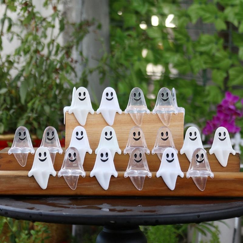 20PCS Halloween Decorative Specter Ornament For Themed Parties Plastic Crafting Easy Setups Tabletop Accent