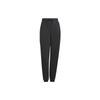 Knitted Sweatpants Women's Black Moderate Cuffed Pants IS7418