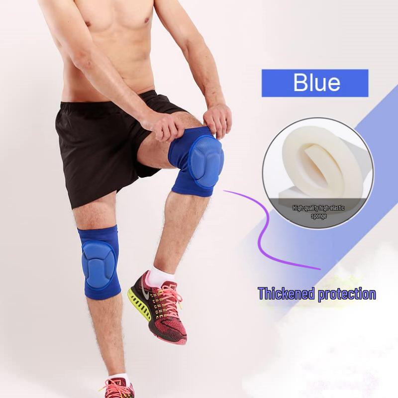 Unisex Anti-Slip Shock-Absorbing Knee Pads for Dance and Sports - Thick, Anti-Collision Protective Gear