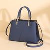 Leather Bag Female Fashion Korean Handbag Middle-aged Female Bag Single Shoulder Crossbody Bag Bag