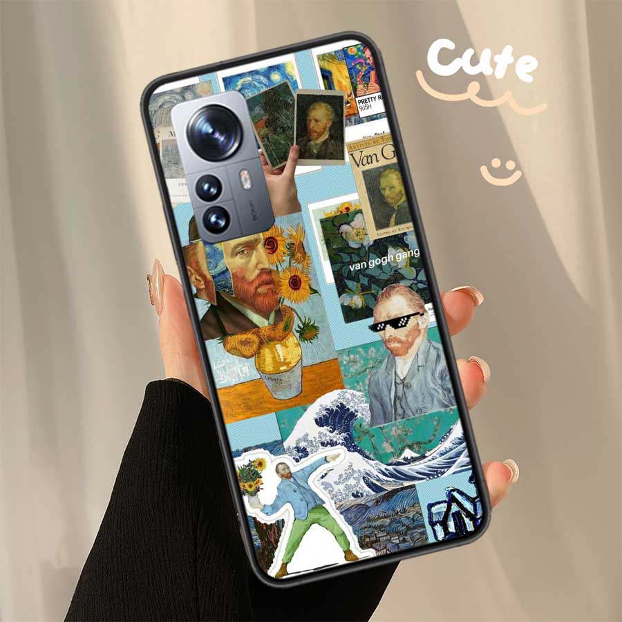 Van Gogh Oil Painting Art Phone Case For Xiaomi Mi 13 12 11T 10T 12T Pro 12X 11i 11 Ultra 10 Lite 5G 9 8 6X 5X A1 A2 Cover Capa