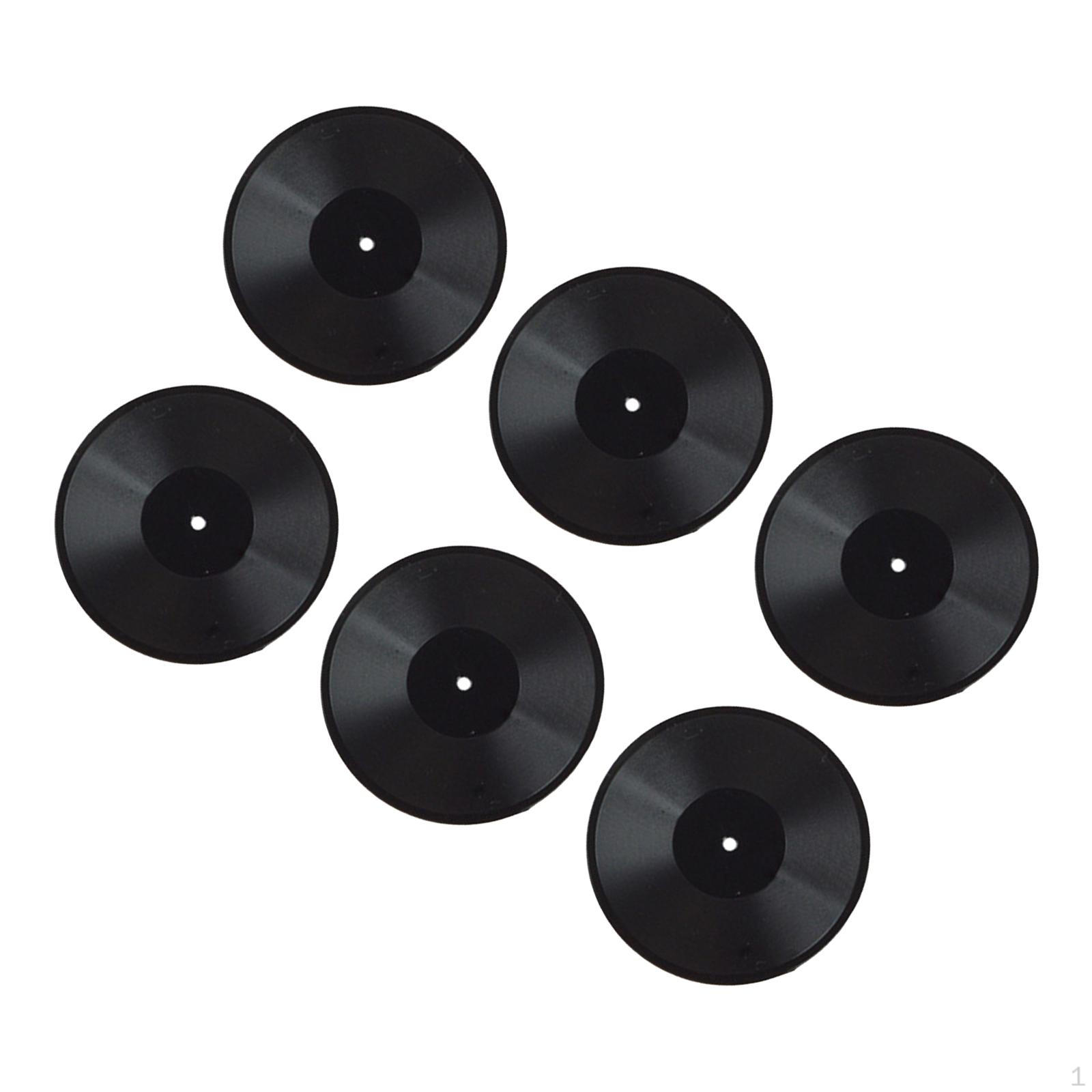 

6 штук 1/6 кукольный домик миниатюрные пластинки модель рекордеры проигрыватель декорации принадлежности мини винил Black