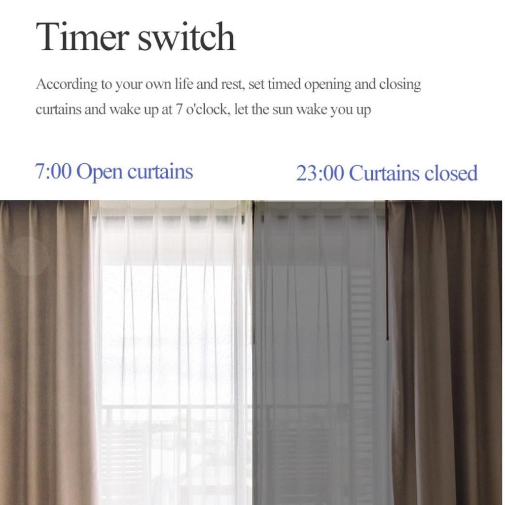WiFi Curtain Robot, Smart Home Curtain Assistant, Remote-controlled Automatic Smart Electric Curtain Motor