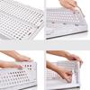 1Pcs 43x18x32.3cm Clothes Storage Box Drawer Style Folding Organizer Strong Ductile Material Easy Pull Out Non-Disturb Design