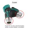 ABS Garden Hose Splitter 2 Way Y-shaped Alloy For Garden Watering Systems Connector For Garden