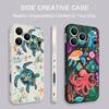 For iPhone 17 Pro Max Case Shark Whale Marine Life Pattern Magnetic For Magsafe Soft Cover For iPhone 16 15 14 13 Pro Max 17E 16E
