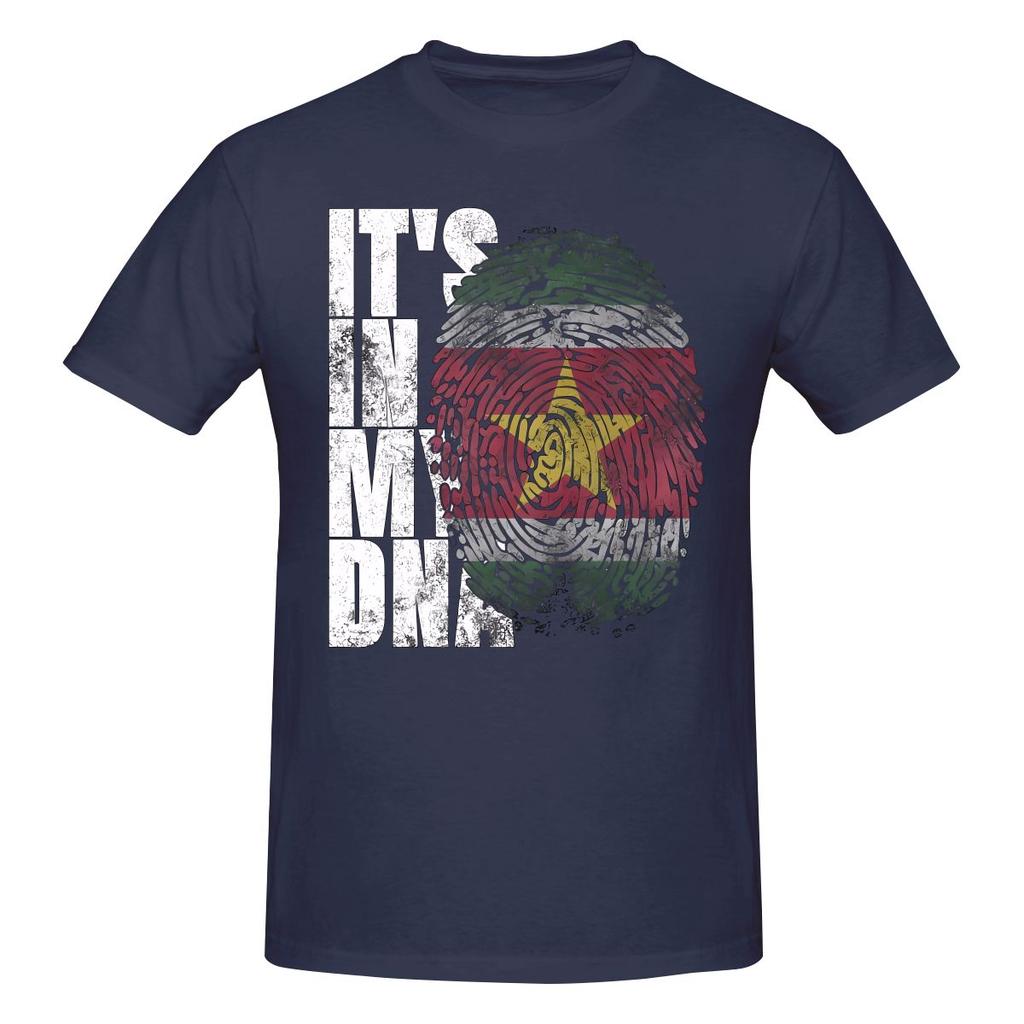 Its In My Dna Suriname Surinamese Flag Sports Tshirt Retro Casual Original Tshirt