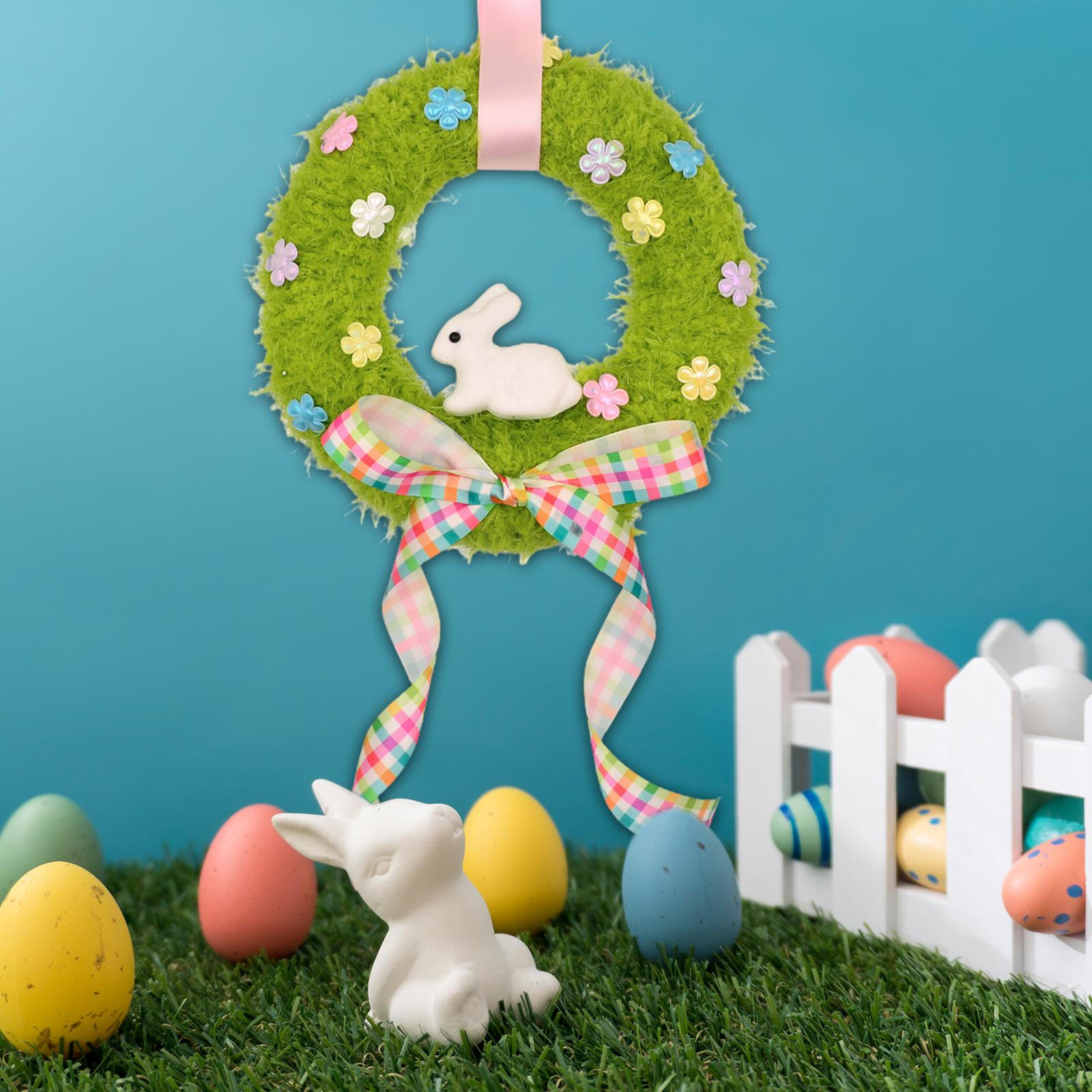 

Венок из пасхального кролика Искусственные венки