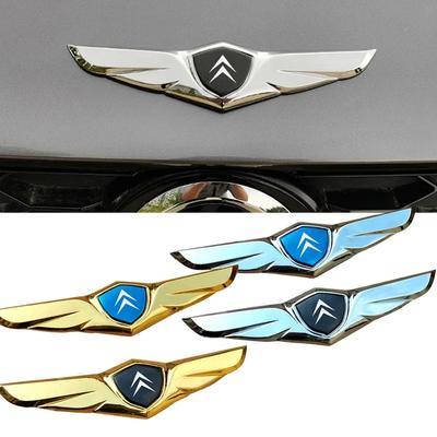 Car Trunk Emblem Side Rear Badge Sticker for Jumper Picasso C4L C3 C5 C1 Berlingo Saxo Xsara DS3 DS4 DS5 Elysee Exterior