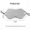 Soft Breathable Warm And Cool Dual Use Sleep Eye Mask Lightweight Warm And Cool Dual Use Eye Mask for Relieving Eye Fatigue Nap