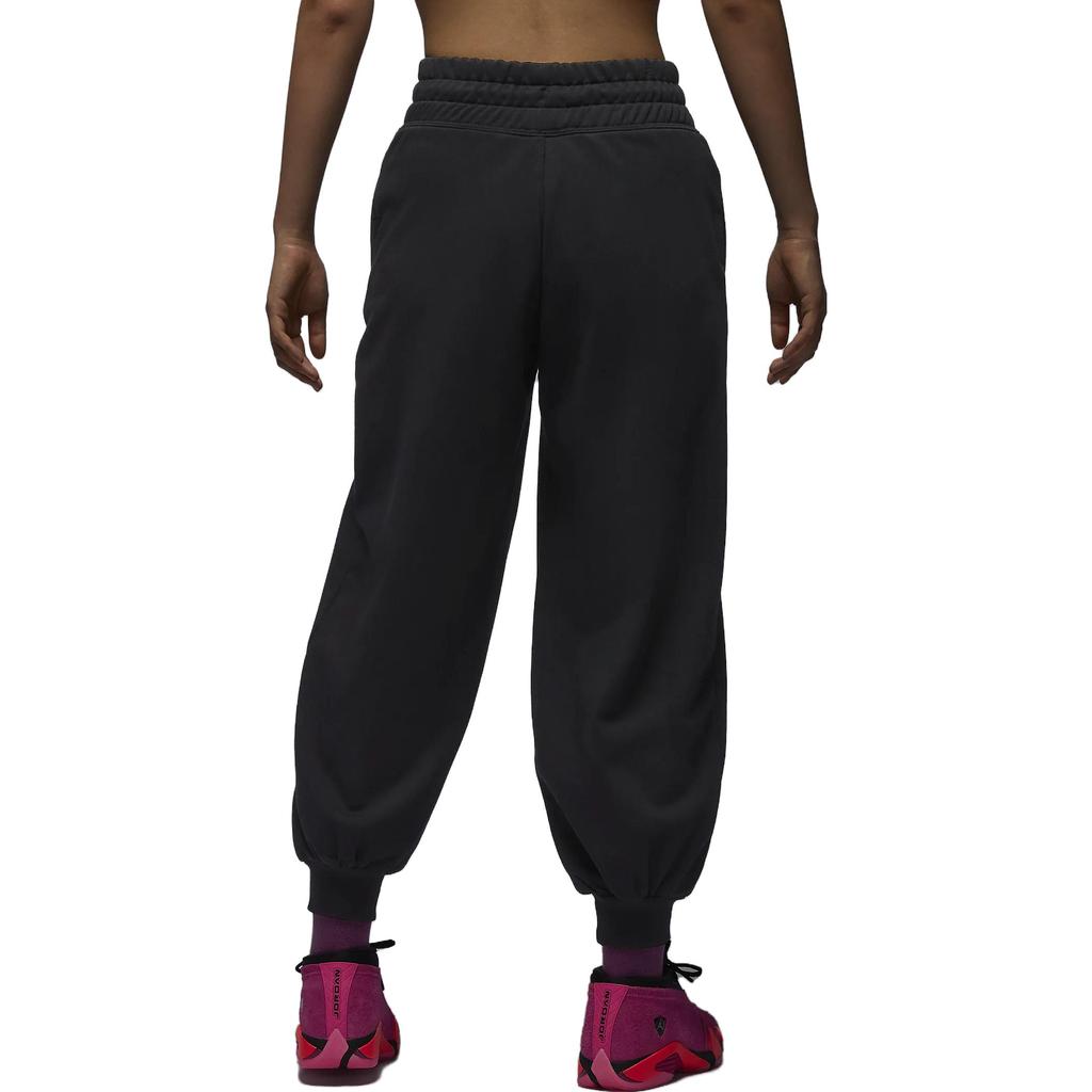 Jordan Fleece Joggers With Cuffed Ankles Women Bottoms Black FD7377-010