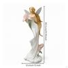 Fairy Figurine with Delicate Appendages Resin Statue Standing