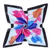 Muslim Style Women Delicate Printing Simulation Silk Scarf