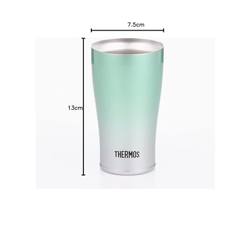 Thermos Vacuum Insulated Tumbler, 0.34L, Green Fade, JDE-341C G-FD, Father's Day Gift, Beer, Birthday Gift for Men and Women