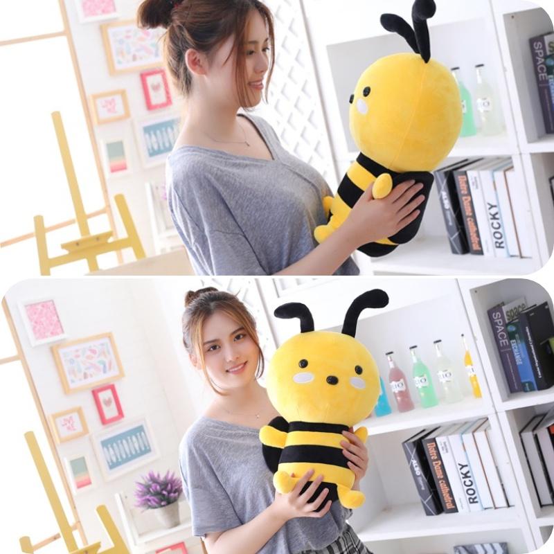 Adorable Bee Plush Toy For Kids Ultra Soft Short Plush Material For Snuggly Playtime Great Birthday Gift And Souvenir