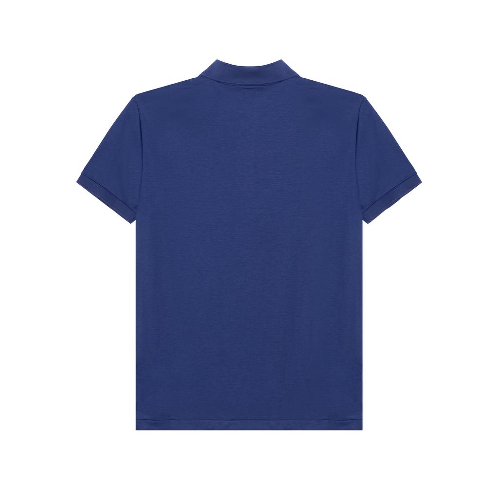 Polo Ralph Lauren Logo Print Button Polo Shirt Men Polo Shirts Dark-Blue 710704319-125