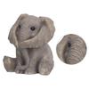 Resin Elephant Statue Crafts Cute Elephant Ornament Home Decoration for Living Room Bedroom