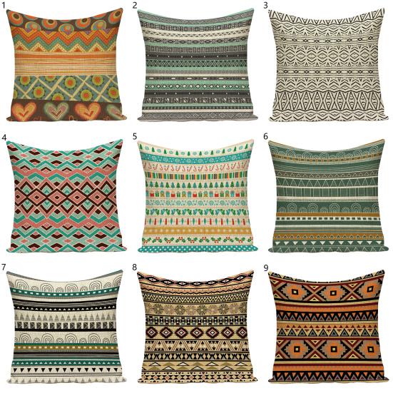 boho pillow sham