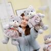1pc 32 /52cm Kawaii Couple Cat With Cloth Plush Toys Stuffed Animal Cat Pillow Dolls Lovely Toys For Children Baby Birthday Gifts