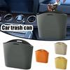 Dustbin Silicone Car Trash Can Vehicle Storage Space Saving Organizers Hanging Waste Bin  Office