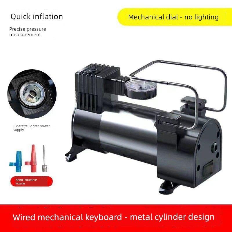 

German and Japanese Imported Technology, Direct Sales from Manufacturers, Large Car-Mounted Air Pump, Automotive Supplies, Mini Air Pump Motor Single Cylinder [Small Power] 530 Grams