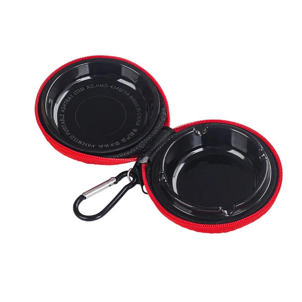 Portable Pocket Ashtrays with Eva Bag Zipper Ash Tray for Gift for Boyfriend Home Accessories Outdoor
