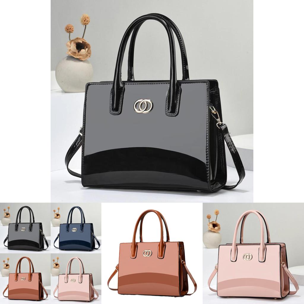 Stylish Minimalist Pu Leather Tote Bag For Women Large Capacity Versatile Design