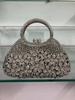 Daisy Flower Rhinestone Tote Bag Crystal Women Evening Bags Luxury Designer Party Banquet Clutch Purse Fashion Diamone Handbag