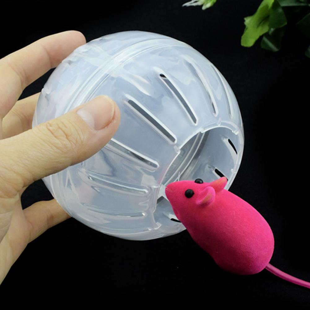 Mini Portable Pet Jogging Ball Plastic Gerbil Hamster Running Ball Accessories