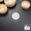 Disposable Non-Stick Steamer Mat for Mantou Baozi - Heat-Resistant Silicone Oil Baking Paper