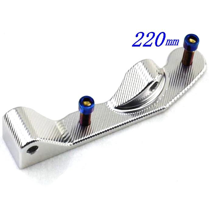 Motorcycle 100mm/95mm  Brake Caliper Bracket Adapter For Honda Msx125 Monkey M3 M5 M6 Front 220mm/260mm Brake Disc Modify