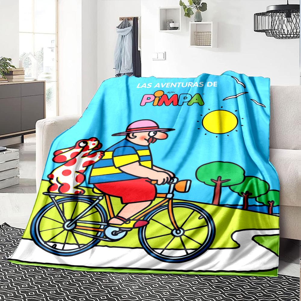 Pimpa Blanket, High quality Comfortable for All Seasons, Home Decor, Warmth and Comfort