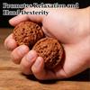 Natural Walnut Hand Toys Large Size Polished Gift for Men Stress Relief