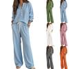 Women's Knit Long Sleeve Set - Casual Outfit