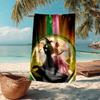 Ultra-Soft Beach Towel with Wicked Theme,Ideal for Pool - Camping, Diving - Perfect Travel Essential, Vibrant Beach Towel.
