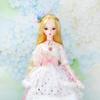 ICY Fortune Days Original Design Articulated Doll BJD Doll Full Set Height 60 Cm Body with 26 Moveable Mechanical Joints 1/3 Approx. 6+ (Viola)