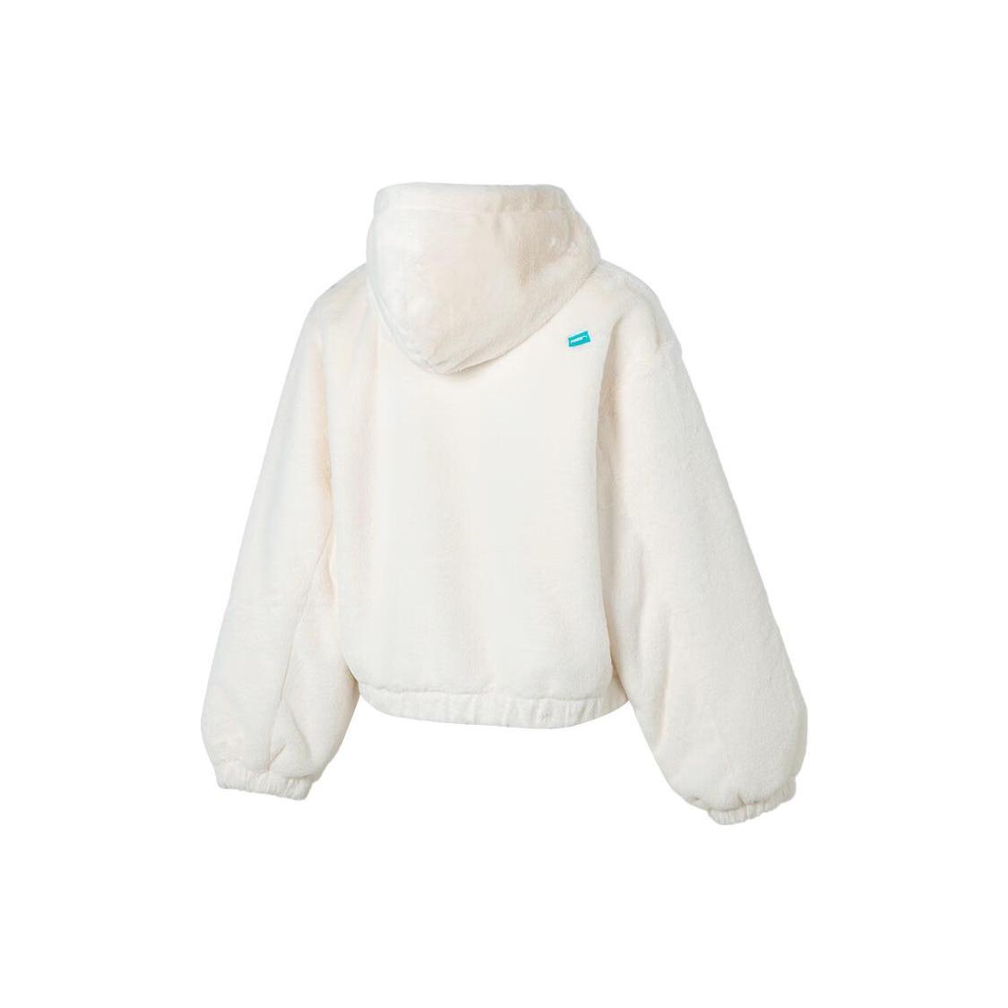 

Новые бархатные куртки PUMA женские белые 625194-65 M