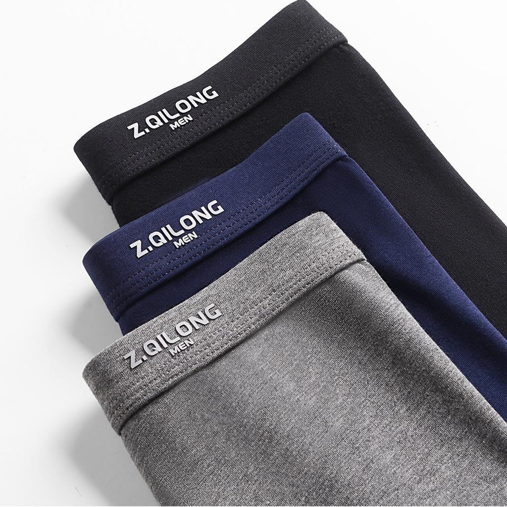 4pcs Men's Underwear Men's Breathable Flat Corner Shorts Summer Seamless Oversized Men's Four Corner Pants Boxer Brief