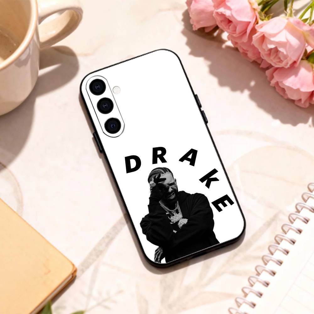 Dashing Drake phone Case For Samsung Galaxy A73,A72,A71,A70,A53,A52,A51,Others Soft Black Shell