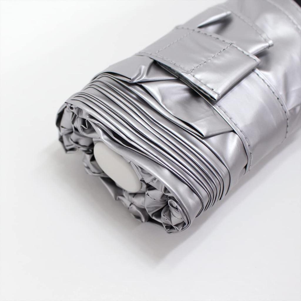 Nifty Colors Folding Light Minimum 2386SV Umbrella, 6-Tier Blocking, Mini,