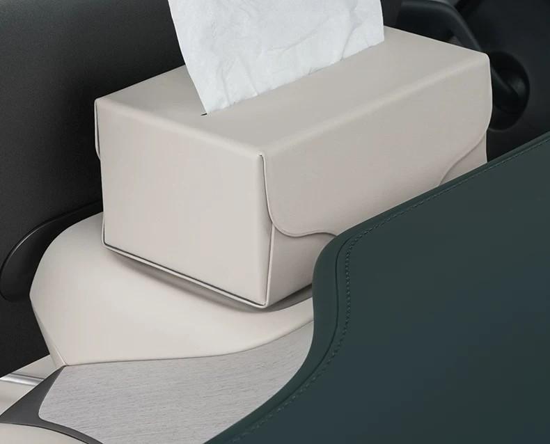 Foldable Magnetic Car Tissue Holder for Xiaomi YU7/SU7 Dashboard