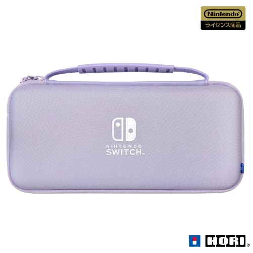 

[Лицензированный продукт Nintendo] Тонкий жесткий чехол Plus для Nintendo Switch Cassis Purple [Совместим с органической моделью EL от Nintendo Switch и Nintendo