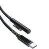 Charging Cable Safe Fast Charging 1.8m 102W 15V 4A PD Type-C Charger Cord for Microsoft Surface Pro 6/5/3/4