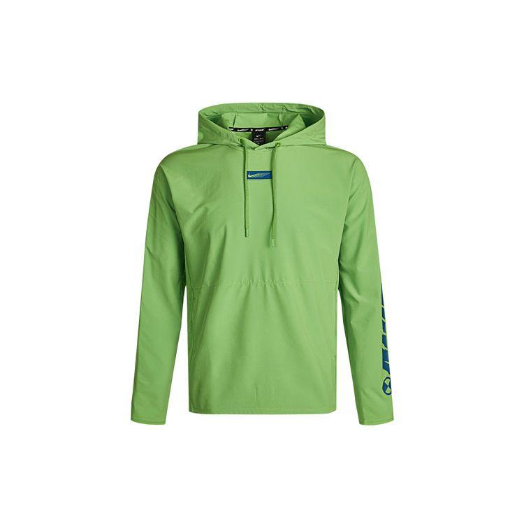 Nike Sport Clash Men s Woven Training Pullover Action Green CZ1487-304 XL