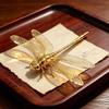 Vintage Dragonfly Figurine Zinc Alloy Anti-Corrosion Decor Ornament for Office Desk Bedroom Nightstand Home Decor Gift
