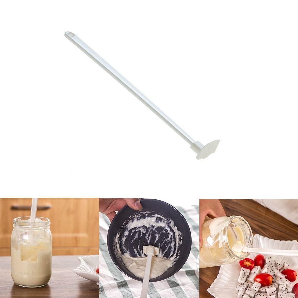 Long Handled Dessert Jam Cake Kitchen Accessories Spatula Bottle Scraper Agitator Baking Tool